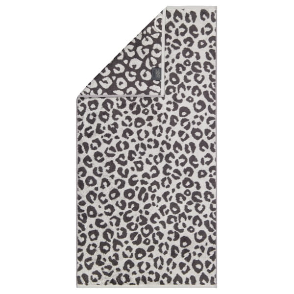 Cawö Handtücher Two-Tone Leo 540 - Farbe: basalt - 73 - Handtuch 50x100 cm