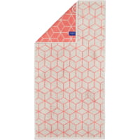 Villeroy &amp; Boch Coordinates Carré Colors 2559 - Farbe: french linen/coral - 72 - Handtuch 50x100 cm