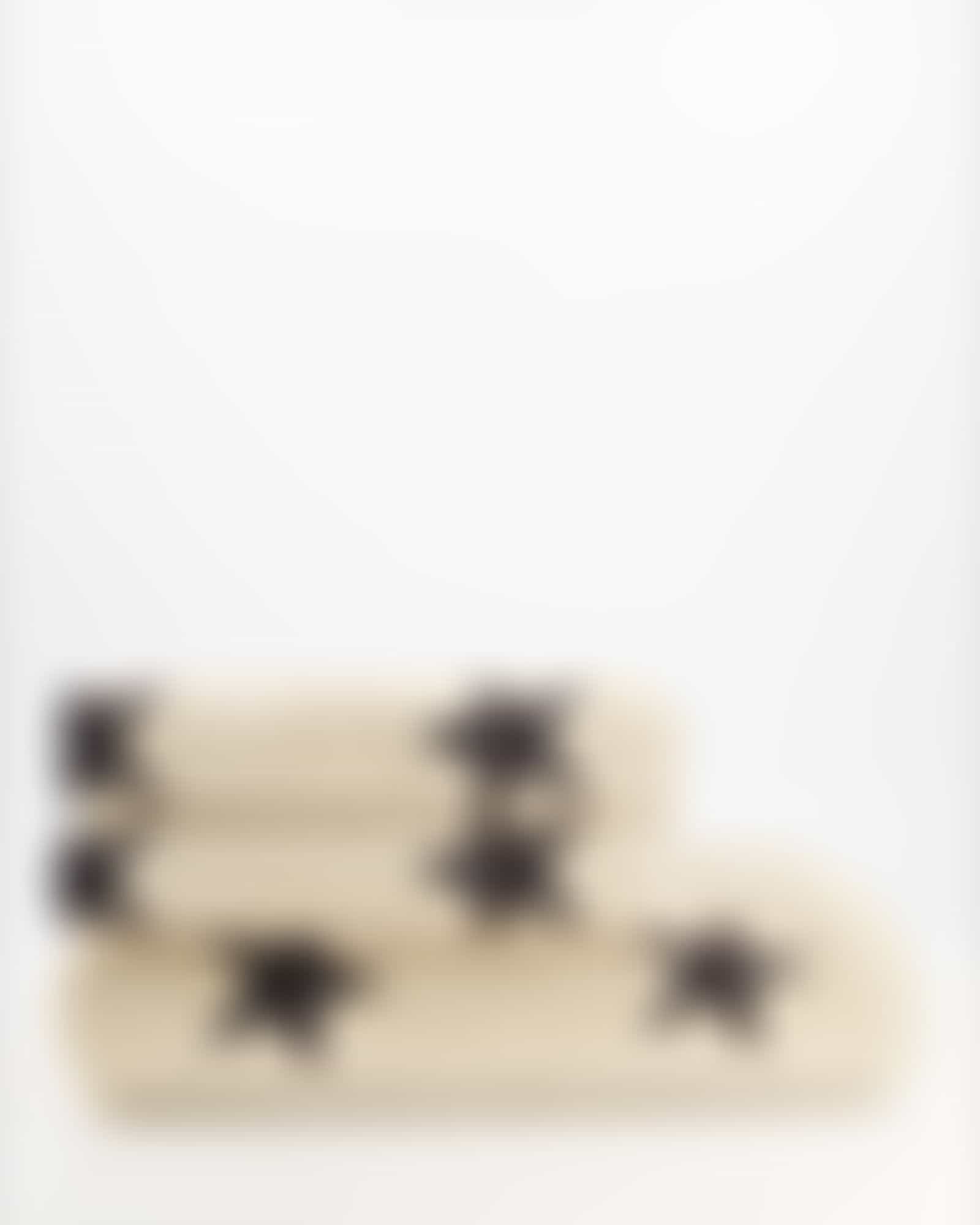 Cawö Handtücher NEW STARS Sterne groß 6260 - Farbe: beige/basalt - 37 - Duschtuch 70x140 cm