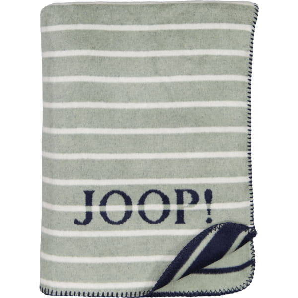 JOOP! Wohndecken Divided - Farbe: Salbei - 150x200 cm