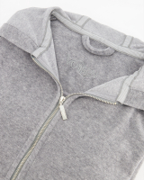 Vossen Bademäntel Damen Kurzmantel mit Kapuze Tampa - Farbe: melange - 7380