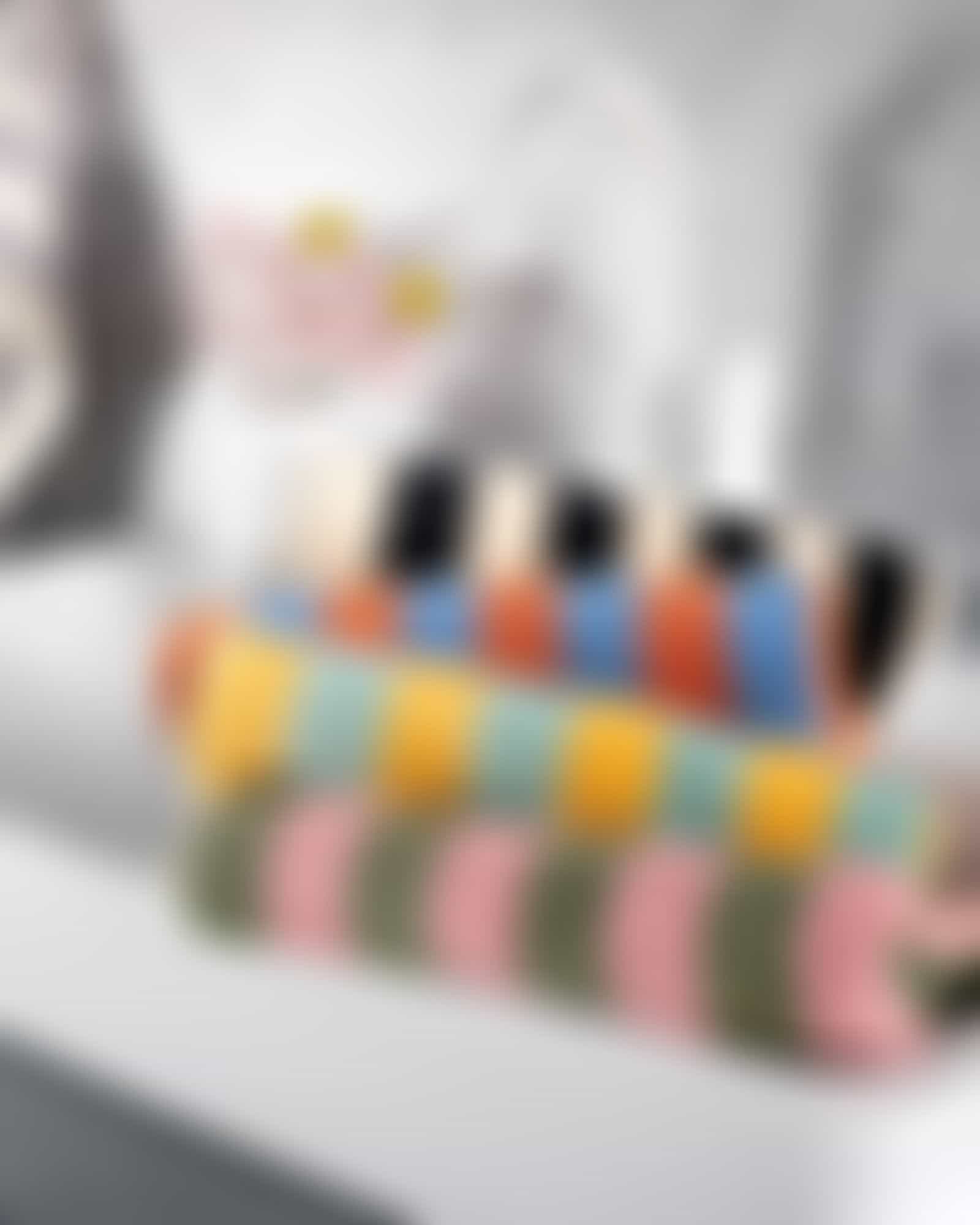 Cawö Handtücher Bold Streifen 6277 - Farbe: oliv/rosa - 42 Detailbild 1