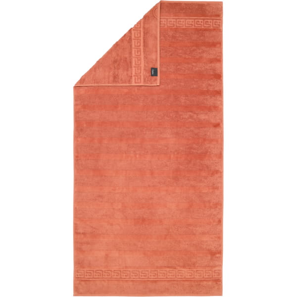Cawö Handtücher Noblesse Uni 1001 - Farbe: brick - 387 - Duschtuch 80x160 cm
