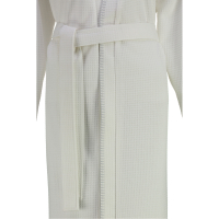 Cawö Home Damen Bademantel Kimono Pique 812 - Farbe: weiß - 67 XL