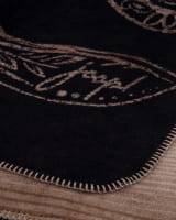 JOOP! Wohndecken Paisley - Farbe: Schwarz - 150x200 cm