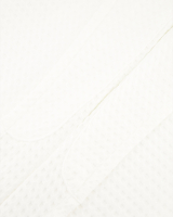 Möve - Kapuzenbademantel Piquée - Farbe: snow - 001 (2-7650/0175)