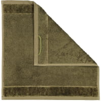 Möve Handtücher Bamboo luxe - Farbe: olive - 670 - Waschhandschuh 15x20 cm