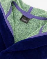 Cawö Home Bademäntel Damen Kapuze Kapuze 845 - Farbe: blau-grün - 14