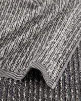 Möve Handtücher Brooklyn Pinstripe - Farbe: nature/black - 081 - Handtuch 50x100 cm
