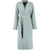 Cawö Home Damen Bademantel Kimono Pique 812 - Farbe: salbei - 44