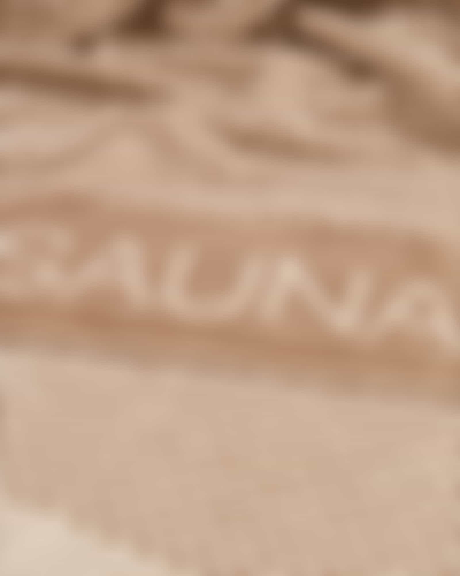 Cawö Saunatuch Natural Allover 6220 80x200 cm - Farbe: natur-caramel - 33