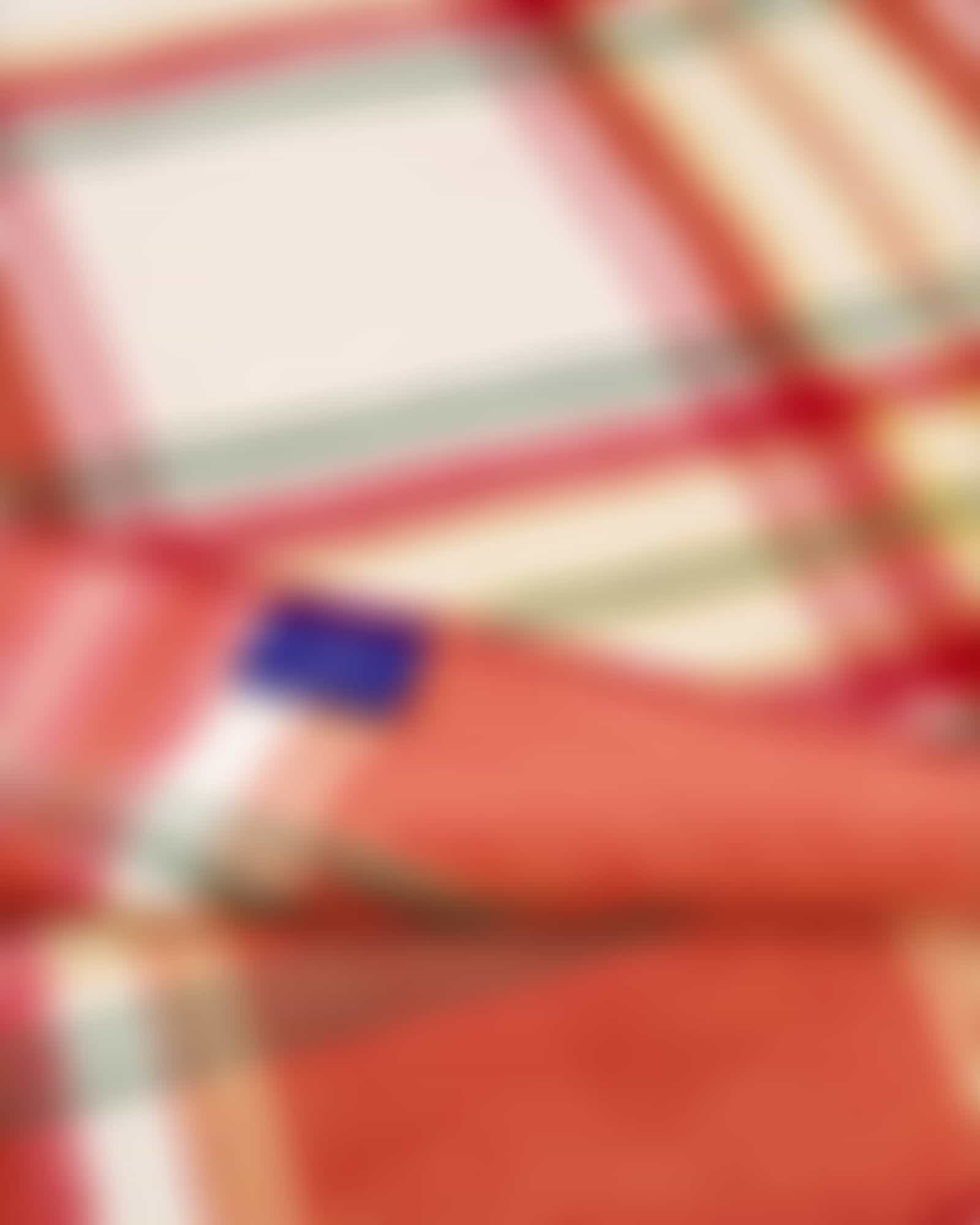 Villeroy &amp; Boch Wohndecken Tartan Delight - Farbe: Rot - 150x200 cm