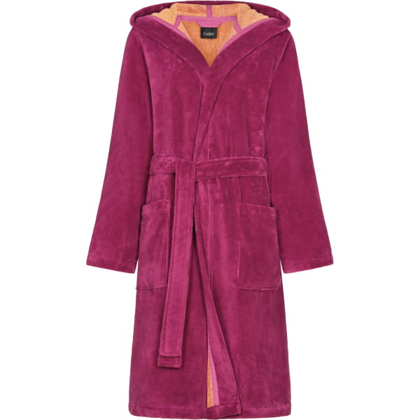 Cawö Home Bademäntel Damen Kapuze Kapuze 845 - Farbe: pink-orange - 23