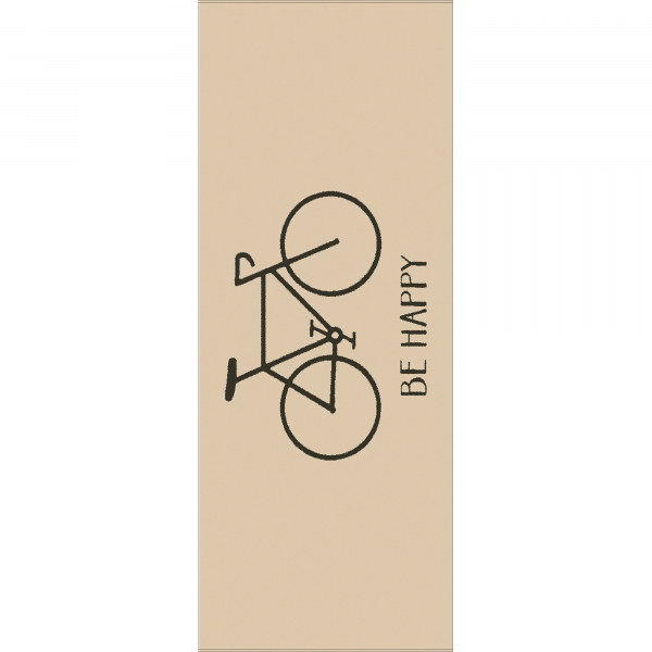 Cawö Saunatücher Postcard Towels TRAVEL Bicycle 6287 - Farbe: beige - 37 - Saunatuch 70x180 cm