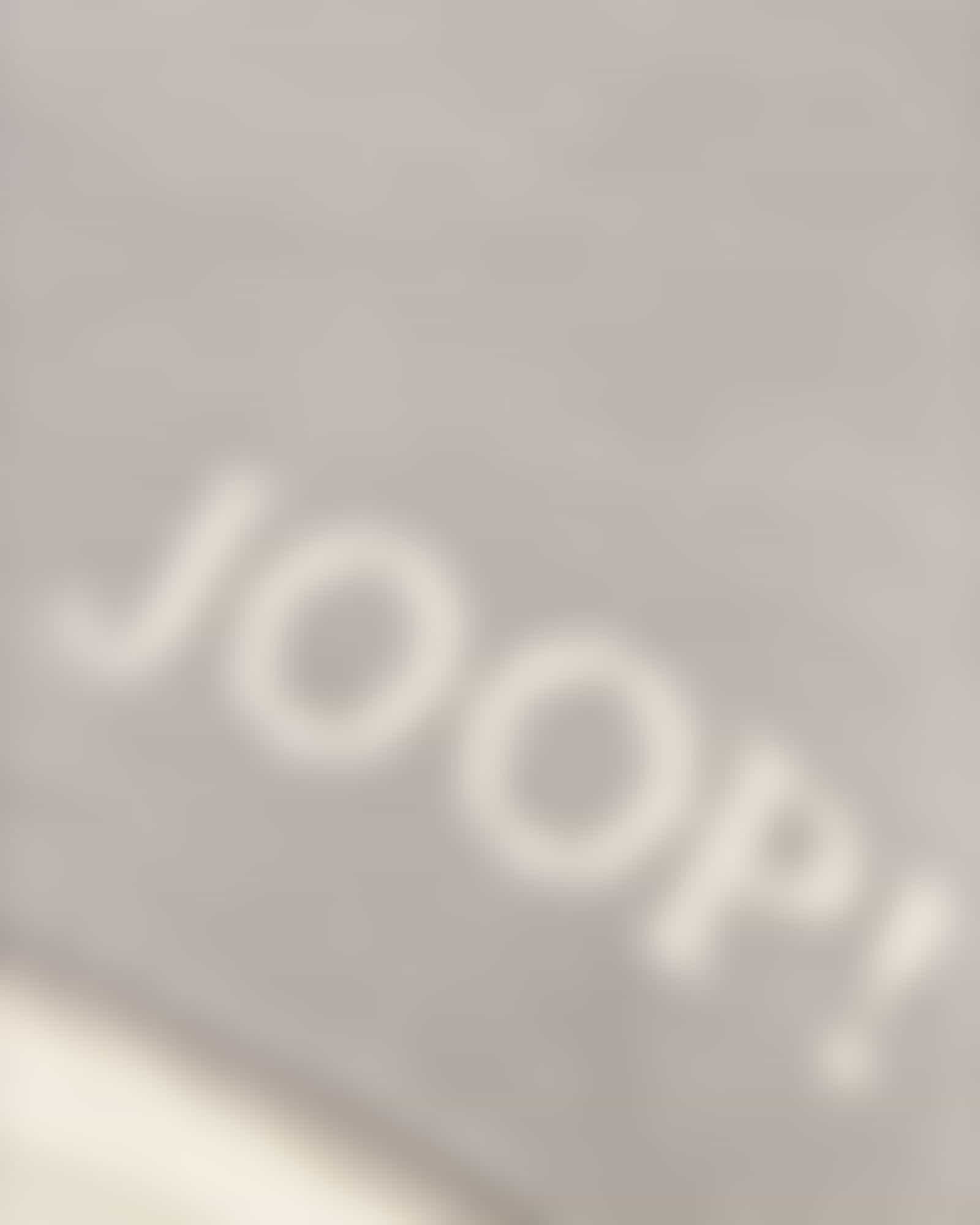 JOOP! Kissenhülle Melange-Doubleface - Größe: 50x50 cm - Farbe: Silber-Natur