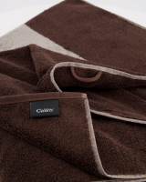 Cawö Saunatücher SAUNA 6238 - Farbe: mokka - 37 - 80x200 cm
