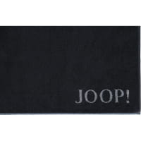 JOOP! Classic - Doubleface Badematte 1600 - 50x80 cm - Farbe: Schwarz/Anthrazit - 90