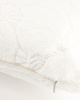 JOOP! Kissenhüllen Cozy Cornflower - Farbe: Weiß - 001 - 50x50 cm