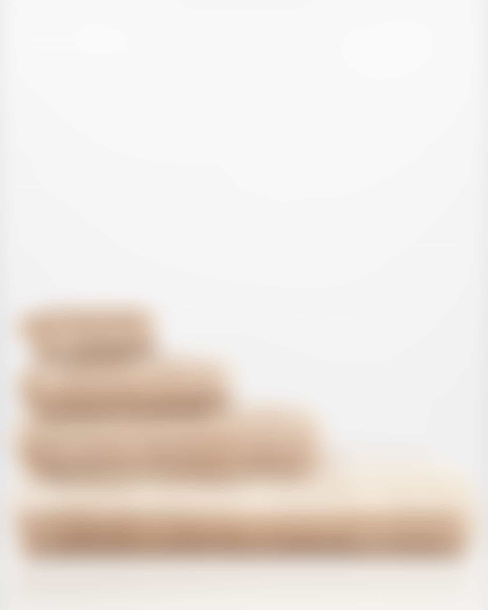 Cawö - Noblesse Cashmere Streifen 1056 - Farbe: sand - 33 - Waschhandschuh 16x22 cm