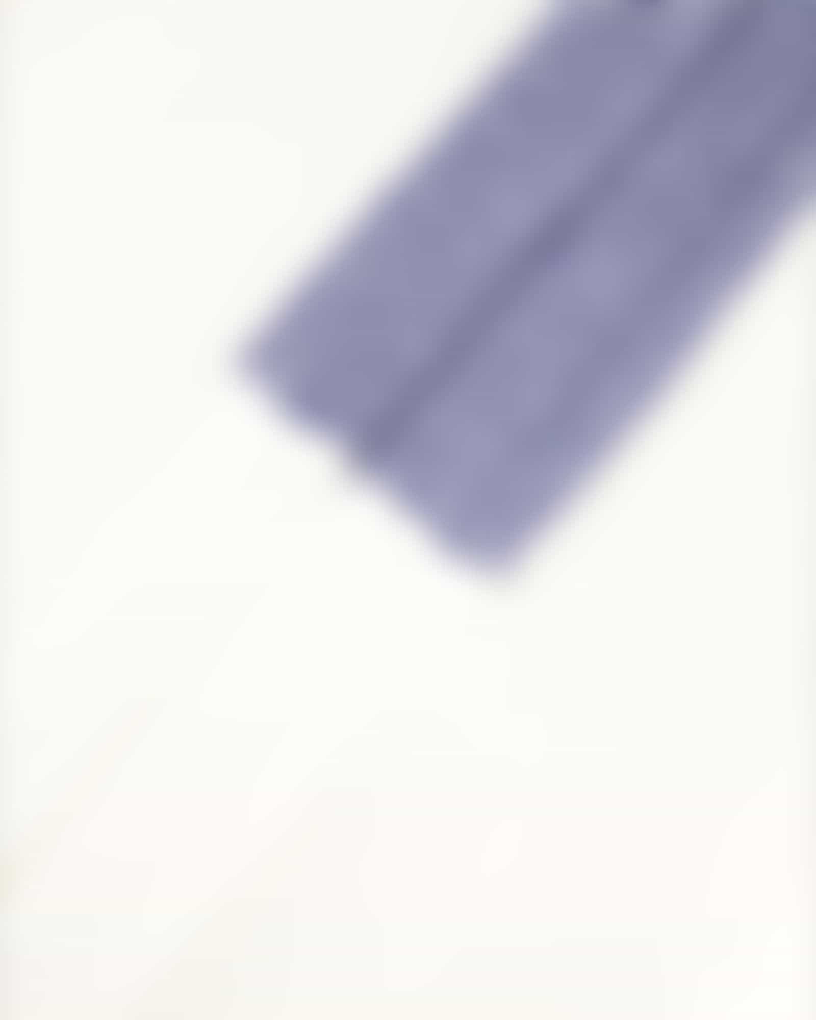 Cawö Damen Bademantel Kapuze 4345 - Farbe: weiß-blau - 601 - M