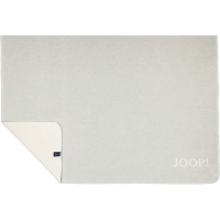 JOOP! Wohndecke Melange-Doubleface - Größe: 150x200 cm - Farbe: Stein-Silber