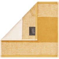 Cawö Handtücher Luxury Home Two-Tone 590 - Farbe: gold - 53 - Seiflappen 30x30 cm