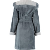 Esprit Damen Bademantel Cosy Kapuze - Farbe: grey - 003 - XL