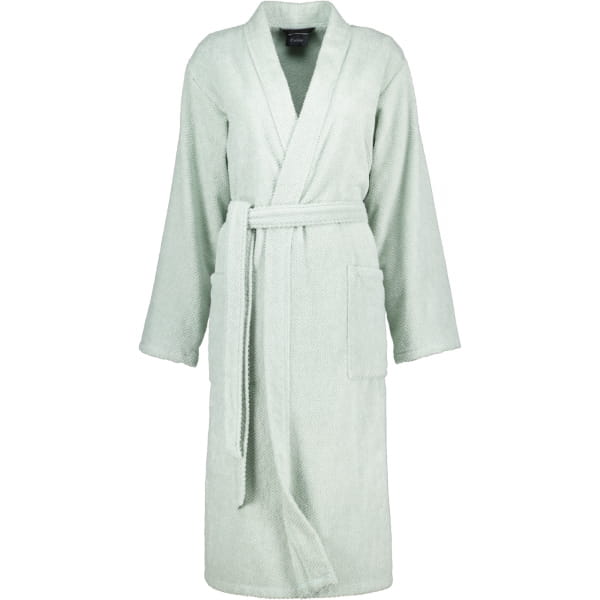Cawö Bademäntel Damen Kimono Pure 5222 - Farbe: eukalyptus - 450