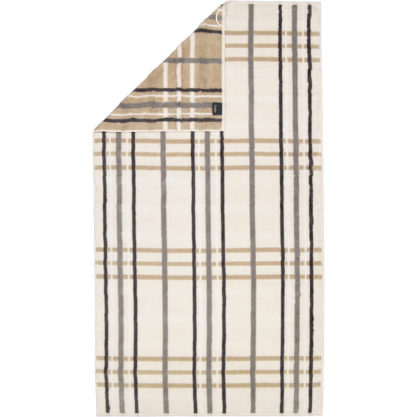 Cawö Handtücher Noblesse Check 1089 - Farbe: natur - 33 - Duschtuch 80x150 cm
