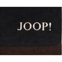 JOOP! Wohndecken Paisley Stripes - Farbe: Schwarz - 150x200 cm