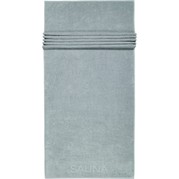 Cawö Saunatücher Pure 6501 - Farbe: mystic green - 426 - 80x200 cm