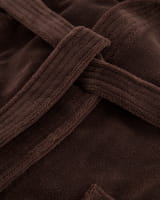 Cawö Home Bademäntel Herren Kapuze Doubleface 831 - Farbe: mokka - 31