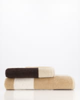 Cawö Handtücher Shades Karo 6236 - Farbe: sand - 33 - Duschtuch 70x140 cm