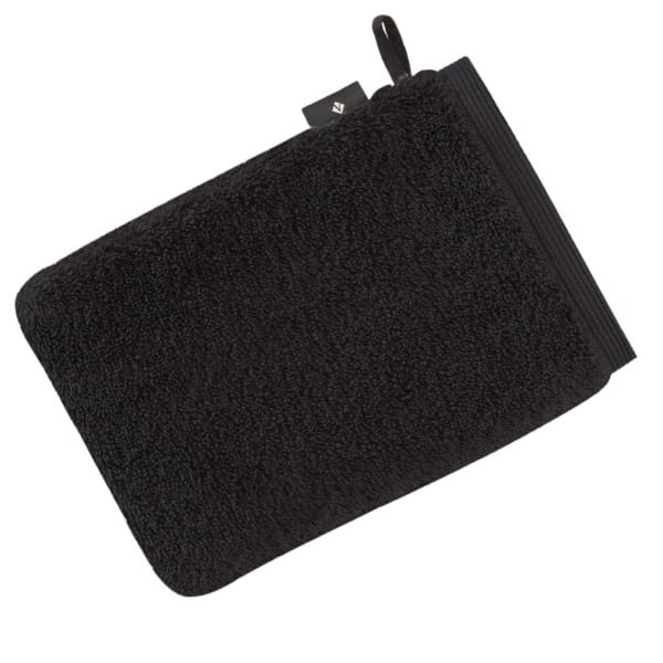 Vossen Handtücher High Line - Farbe: schwarz - 7900 - Waschhandschuh 16x22 cm
