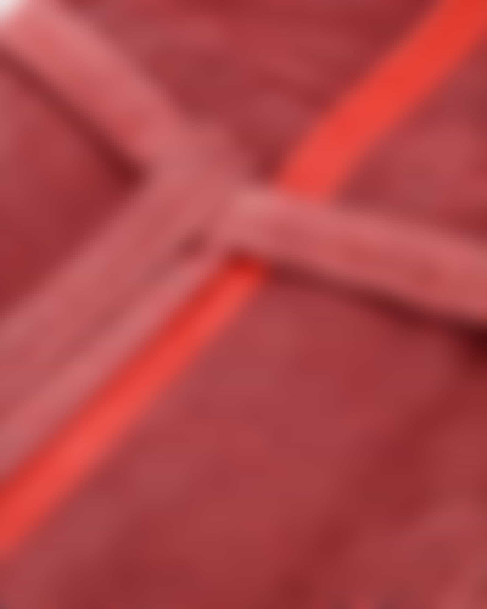 Cawö - Damen Bademantel Two-Tone Kapuze 6425 - Farbe: rot - 27 Detailbild 2
