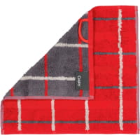 Cawö - Noblesse Square 1079 - Farbe: rot - 27 - Handtuch 50x100 cm