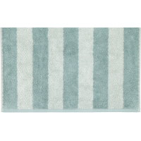 Cawö Handtücher Grade Streifen 4012 - Farbe: eukalyptus - 44 - Handtuch 50x100 cm