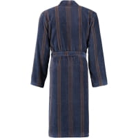 Cawö Herren Bademantel Kimono 2508 - Farbe: blau - 13 - S