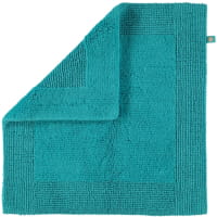 Rhomtuft - Badteppiche Prestige - Farbe: azur - 41 Toilettenvorlage mit Ausschnitt 60x60 cm