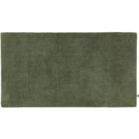 Rhomtuft - Badteppich Pur - Farbe: olive - 404 - 70x130 cm