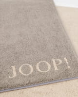 JOOP! Classic - Doubleface Badematte 1600 - 50x80 cm - Farbe: Graphit/Sand - 70