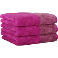 Cawö - Luxury Home Two-Tone 590 - Farbe: beere - 87