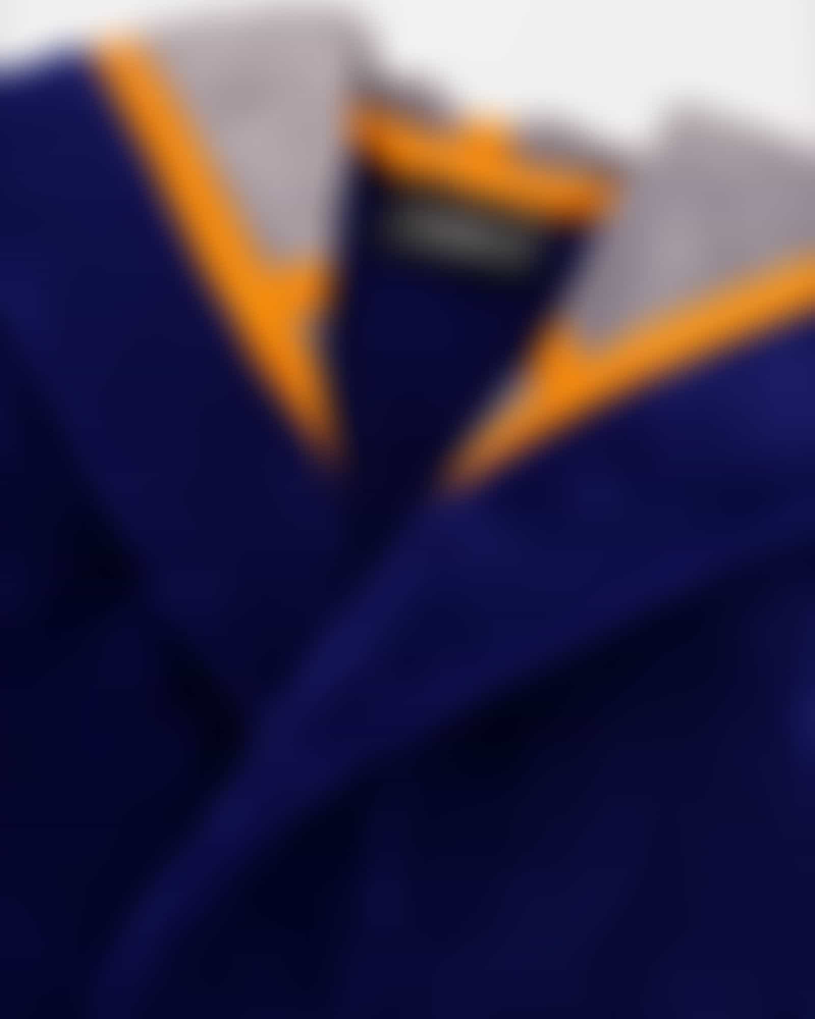 Cawö Home Herren Bademantel Kapuze 831 - Farbe: navy - 13 Detailbild 1