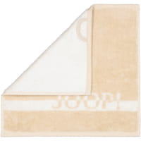 JOOP! Handtücher Split Doubleface 1712 - Farbe: Natur - 36 - Seiflappen 30x30 cm