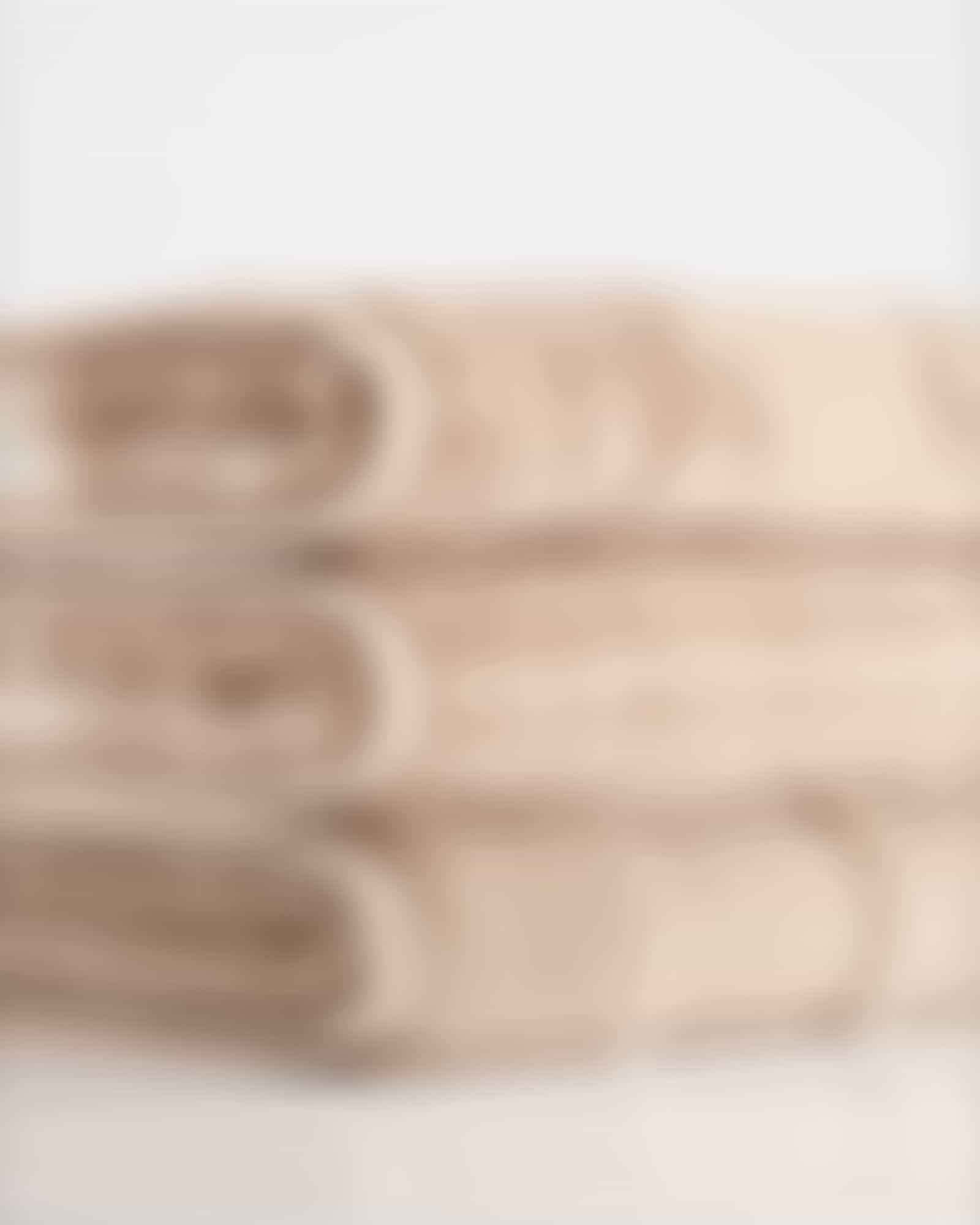 Cawö - Noblesse Cashmere Jacquard 1057 - Farbe: sand - 33 Handtuch 50x100 cm