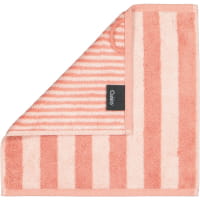 Cawö Handtücher Reverse Wendestreifen 6200 - Farbe: rouge - 22 Seiflappen 30x30 cm