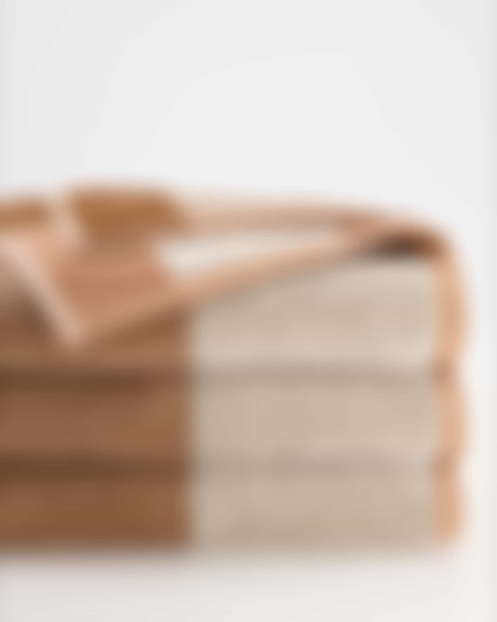 Cawö Handtücher Delight Karo 6219 - Farbe: caramel - 33 - Handtuch 50x100 cm