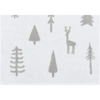 Cawö Handtücher WINTER EDITION Tannen 6273 - Farbe: weiß/platin - 67