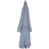 Cawö Herren Bademantel Kimono 3834 - Farbe: navy-weiß - 16 - L
