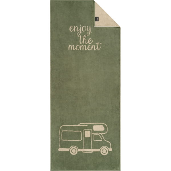 Cawö Saunatücher Postcard Towels TRAVEL Camper 6286 - Farbe: field - 43 - S günstig online kaufen